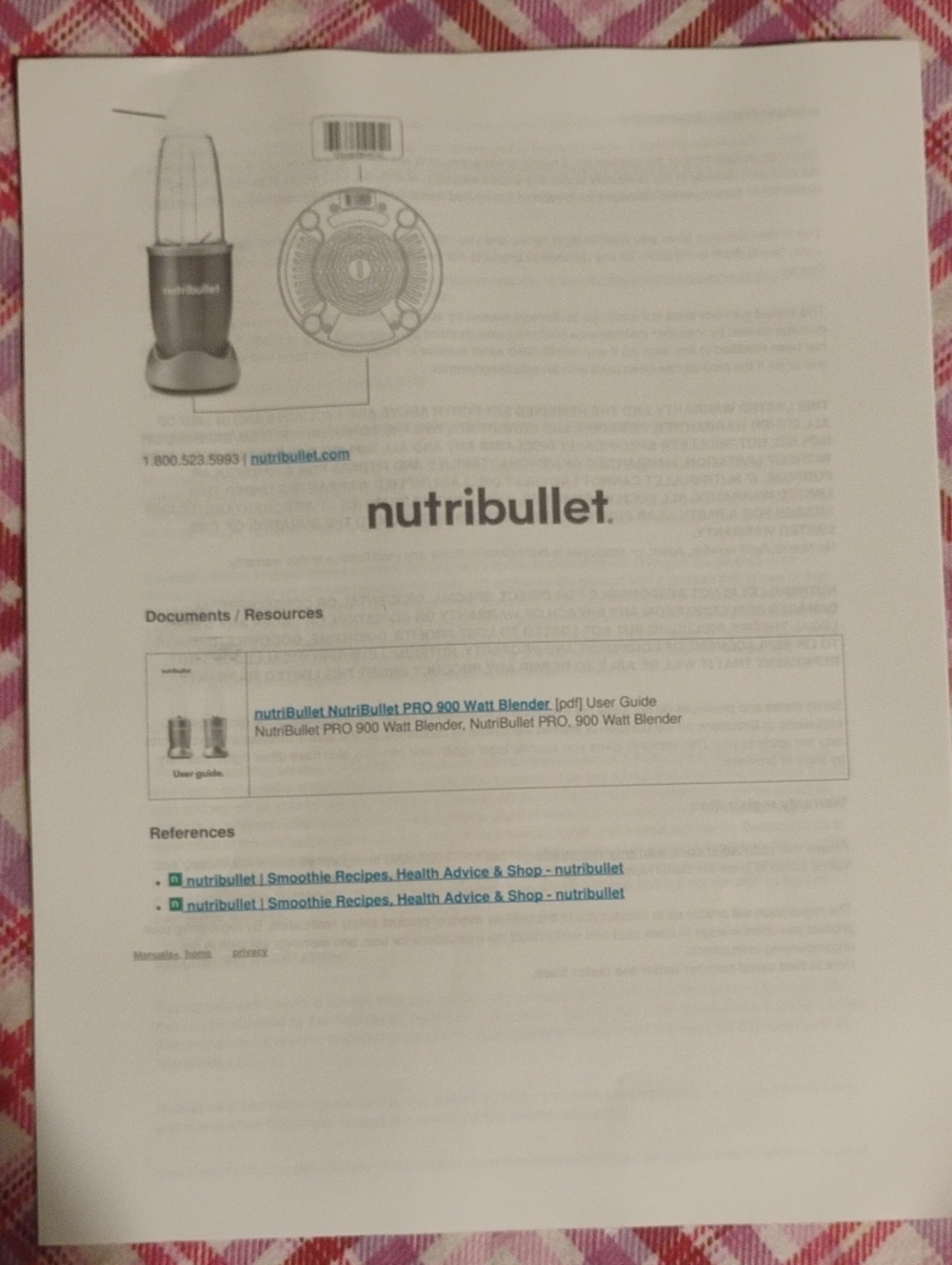 🖤 NutriBullet Pro 900 Blender — Complete Set - Picture 4 of 6